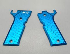 Guance alu rombi 92X P (blue) - by TS Beretta