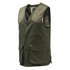 Classic Cotton Vest Verde Foglia Beretta