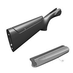 SET CALCIO PISTOLA REGOLABILE BFAST SINISTRO SX LAMINATO E ASTA TONDA - 688 SPORTING CAL 12 Beretta