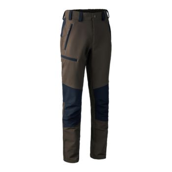 Pantaloni Cumberland Strike Full Stretch Trousers nero e verde Deerhunter