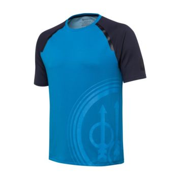 Beretta T-Shirt Roundneck Logo Blue Beretta