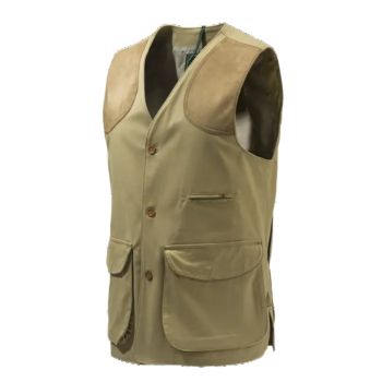 Classic Cotton Vest Sabbia Beretta