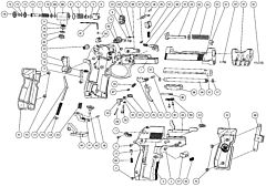 Componenti Pistola 92FS CO2 Umarex CO2 Beretta