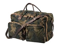 Washed Canvas&LT Travel Bag Military Camo Beretta