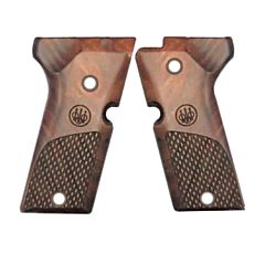 Set guance in legno per serie 92 - Modello Oval Vertec Compact Beretta