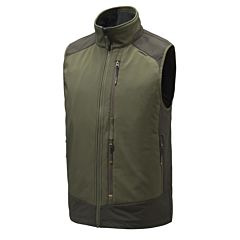 Gilet Butte Softshell Verde muschio e marrone corteccia Beretta