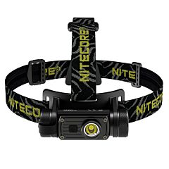 Nitecore - HC60 V2 - Frontale Ricaricabile USB - 1200 lumens e 130 metri - Torcia Led Nitecore