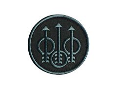 Trident Velcro Patch Black Beretta